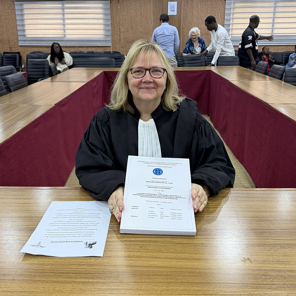 Félicitations au Pr Isabelle QUERÉ